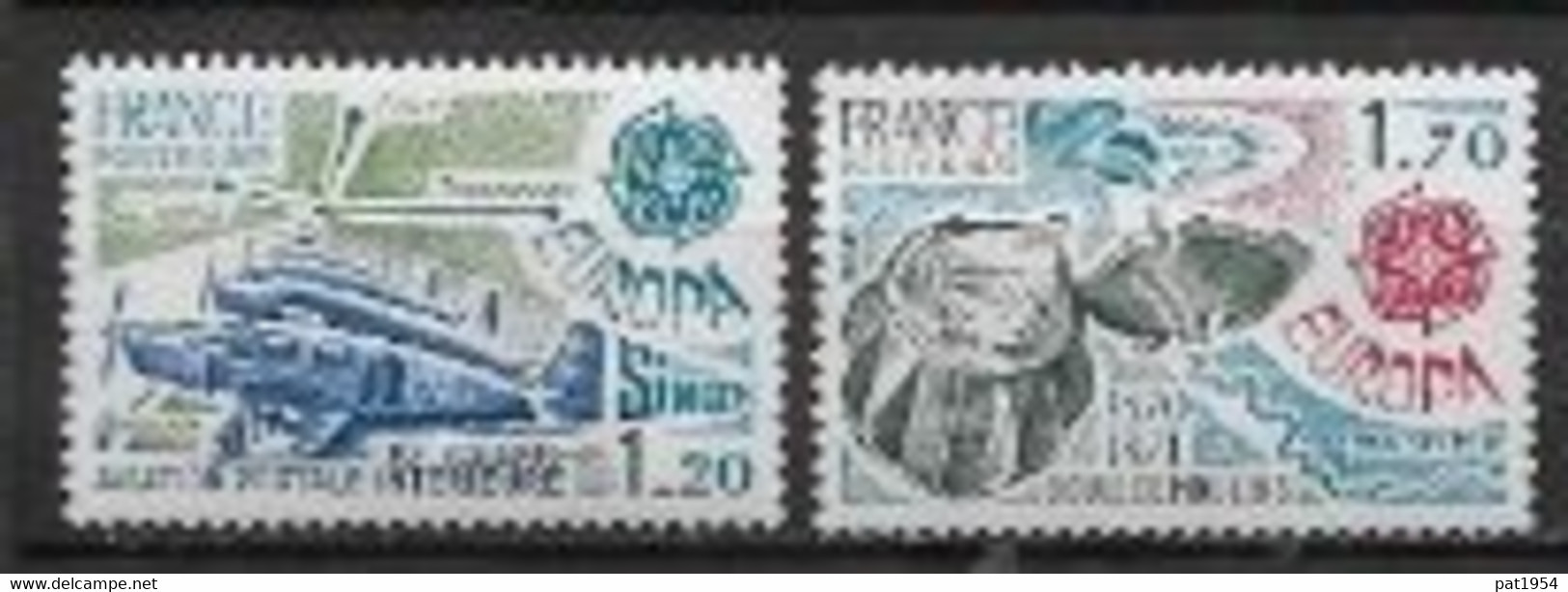 France 1979 N° 2046/2047 Neuf Europa Histoire Postale - 1979