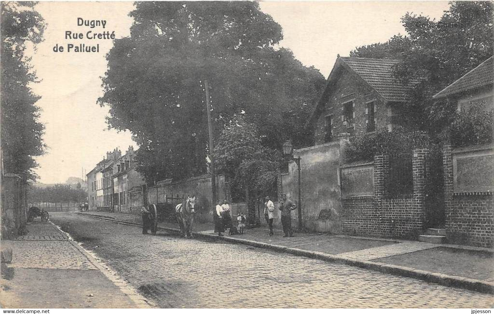 SEINE SAINT DENIS  93  DUGNY - RUE CRETTE DE PALLUEL - Dugny