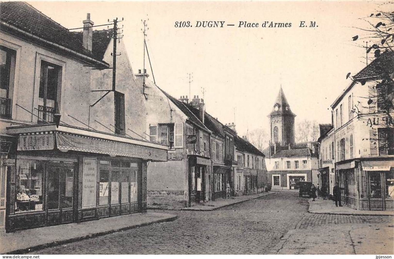 SEINE SAINT DENIS  93  DUGNY - PLACE D'ARMES - COMMERCES - Dugny