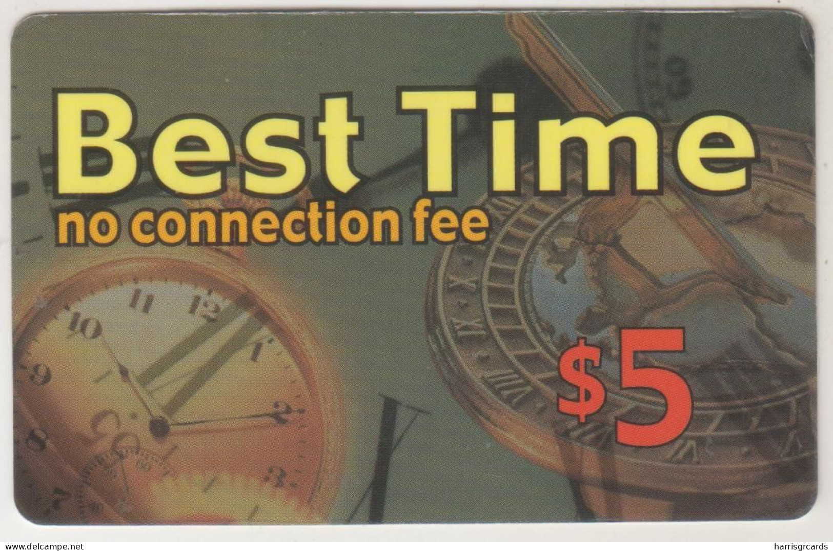 CANADA - Best Time , Prepaid Card $5 , Used - Canada