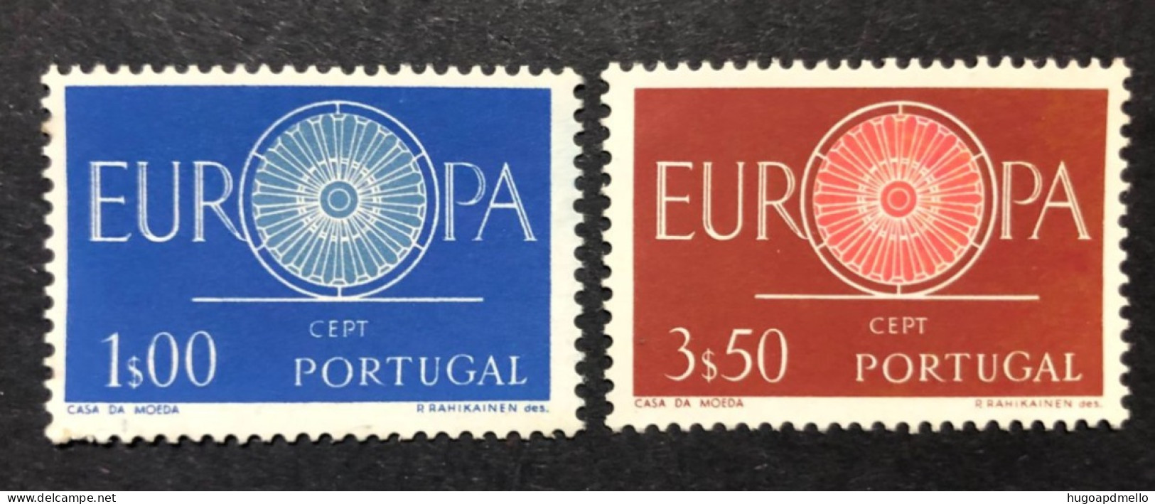 PORTUGAL, Unsed Full Set Of Stamps , « EUROPA CEPT », **Mint, 1960 - 1960