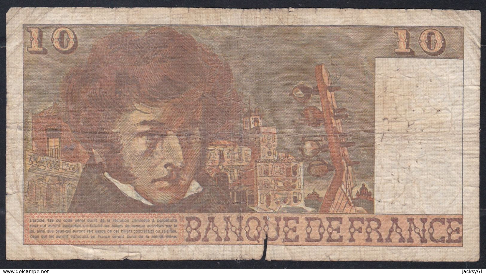 10 Francs 1976 - 10 F 1972-1978 ''Berlioz''