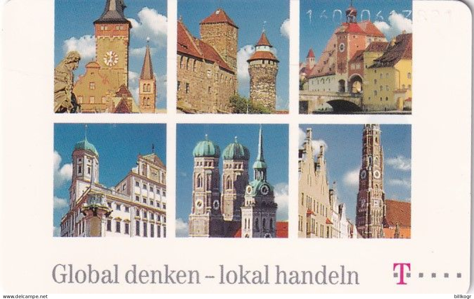 GERMANY - Direktion München(A 13), Tirage 25000, 06/96, Mint - A + AD-Series : D. Telekom AG Advertisement