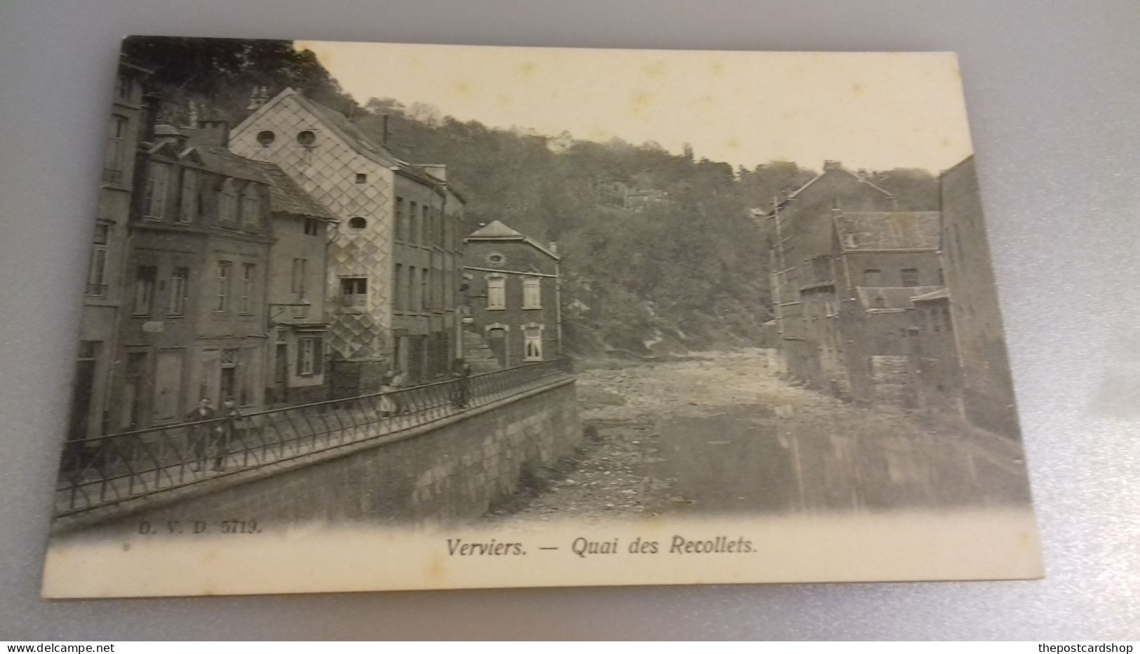 BELGIUM Verviers - Quai Des Recollets Undivided Back  UNUSED NICE CARD - Verviers