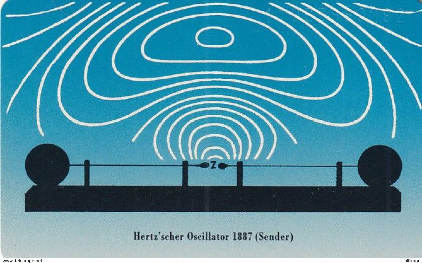 GERMANY - Deutsches Postmuseum, Heinrich Hertz(A 10), Tirage 6000, 06/91, Mint - A + AD-Series : D. Telekom AG Advertisement
