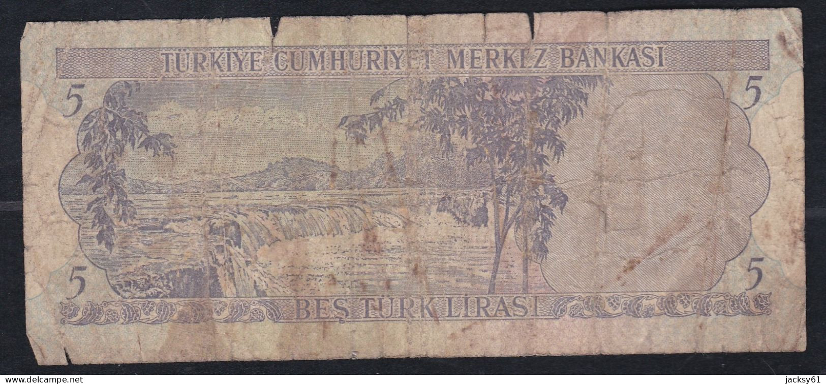 5  Bes Türk Lirasi - 1970 - Turquie