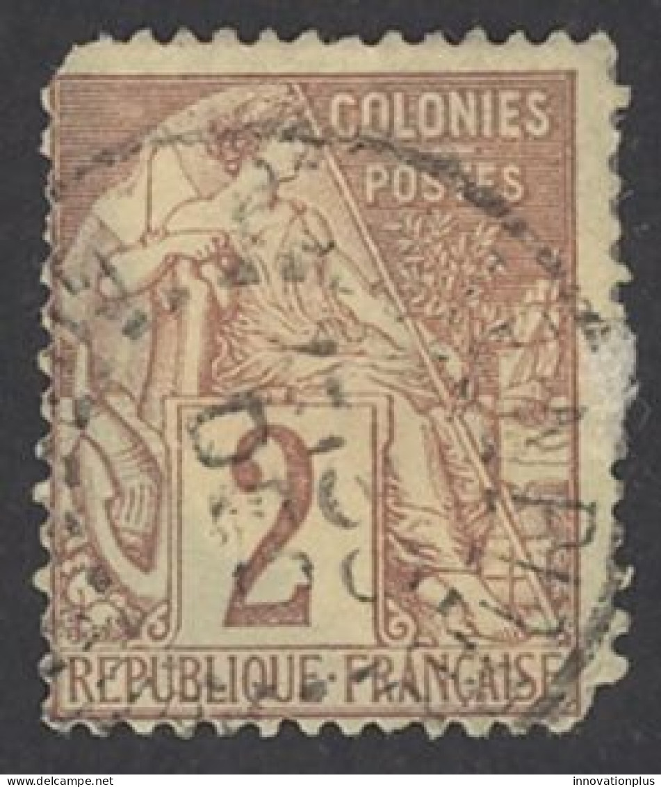 French Colonies Sc# 47 Used (b) 1881-1886 2c Commerce - Altri & Non Classificati