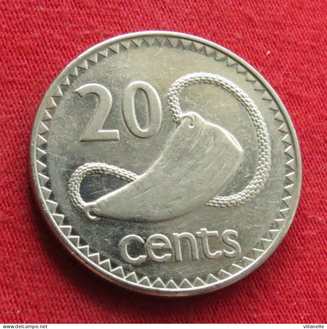 Fiji 20 Cents 1996 KM# 53a *VT - Fidji