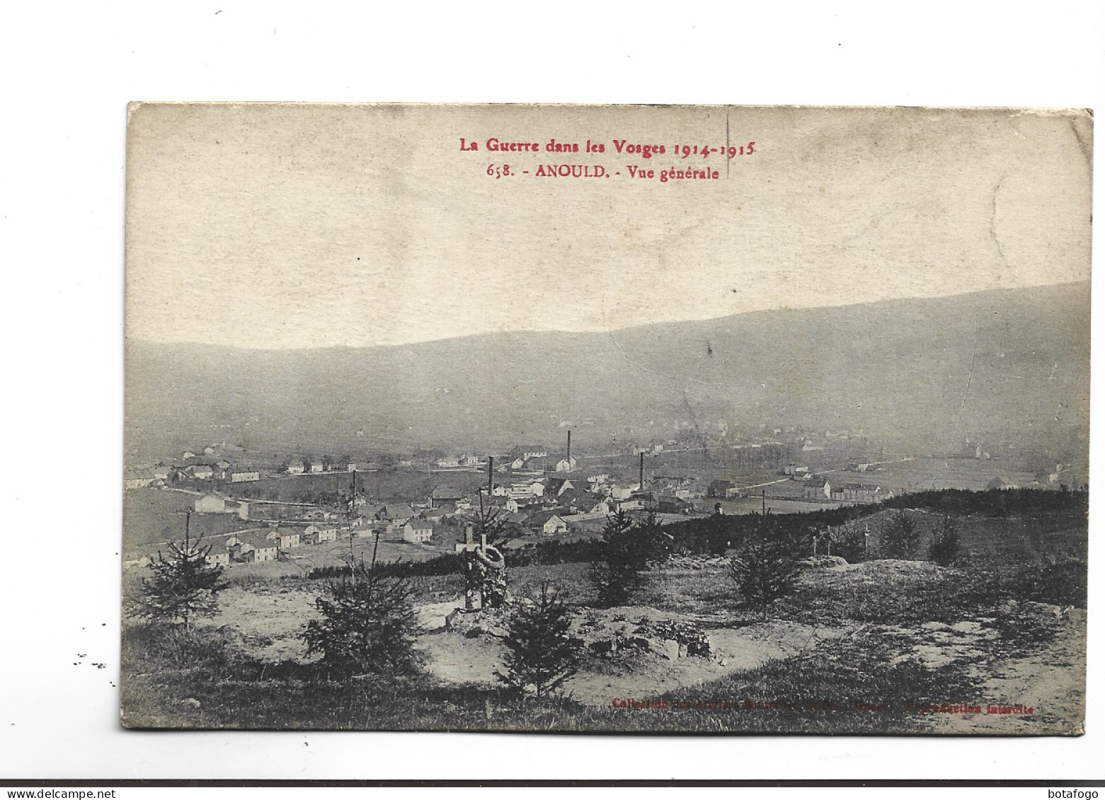 CPA  DPT 88 ANOULD  (guerre Dans Les Vosges ) - Anould