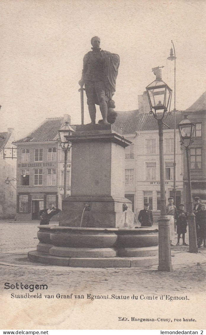 Zottegem - Sottegem - Standbeeld Van Graaf Van Egmont - Statue Du Comte D'Egmont - Zottegem