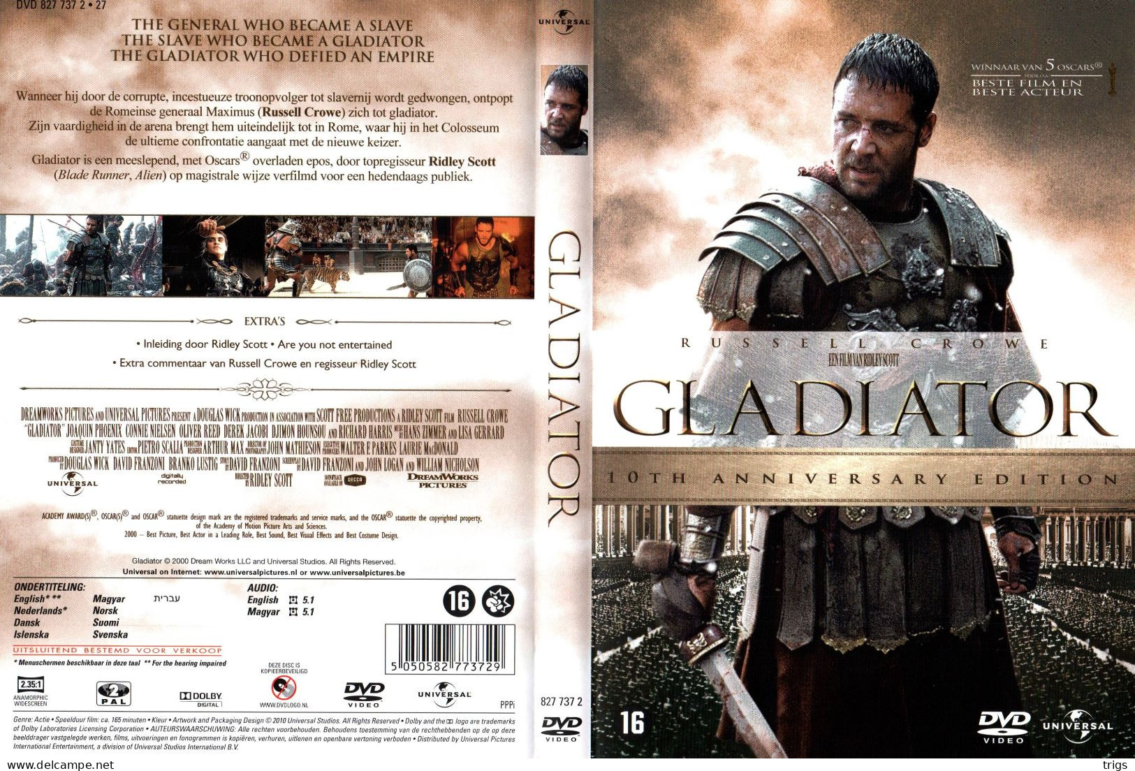 DVD - Gladiator - Action, Aventure