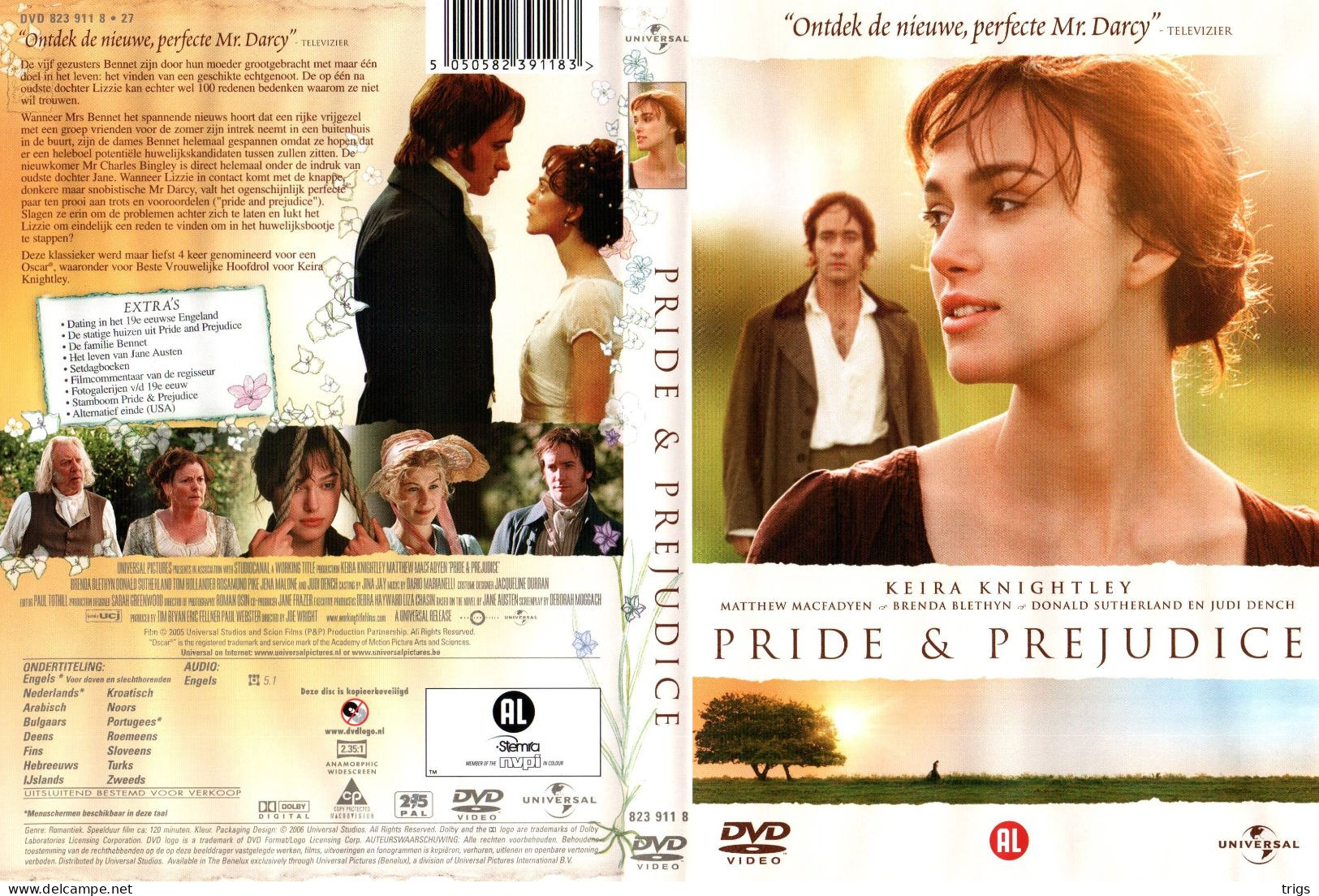 DVD - Pride & Prejudice - Drame