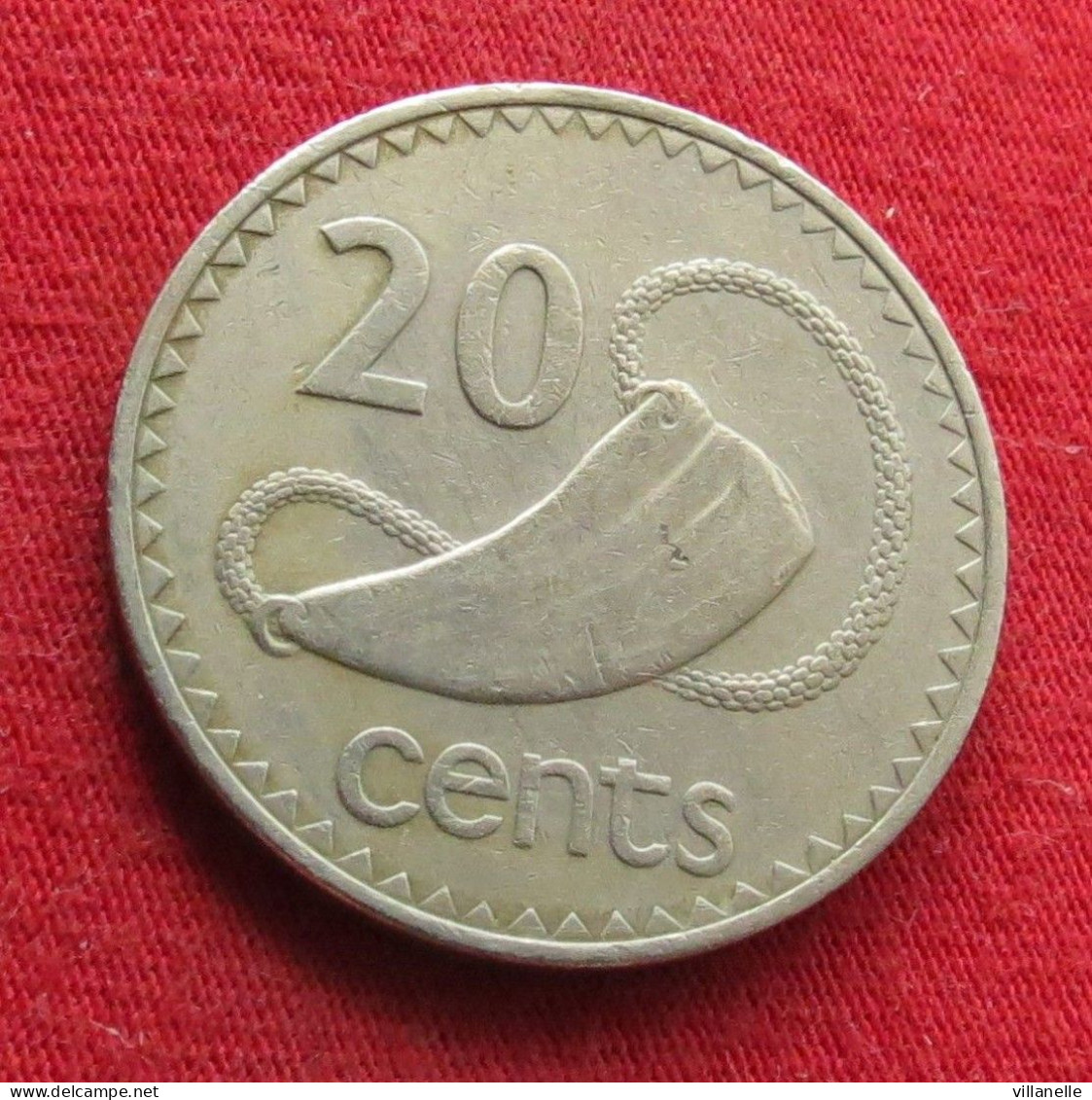 Fiji 20 Cents 1977 KM# 31 *V2T - Fiji