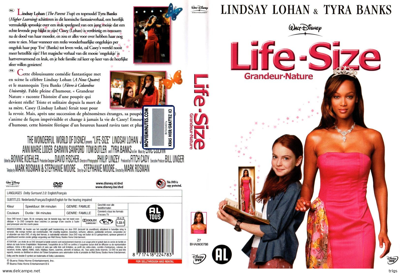 DVD - Life Size - Infantiles & Familial