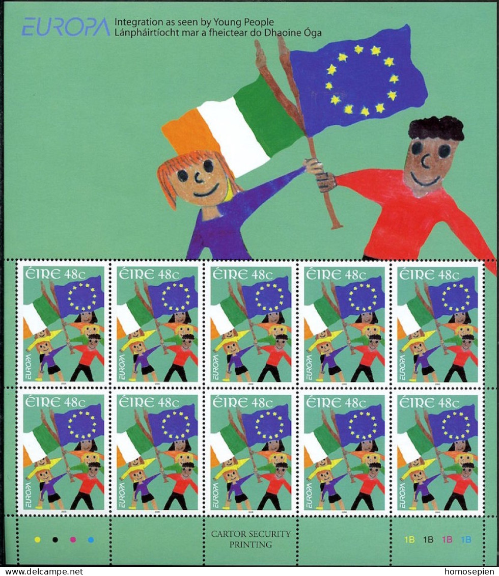 Irlande - Ireland - Irland Bloc Feuillet 2006 Y&T N°F1705 à F1706 - Michel N°KB1701 à KB1702 *** - EUROPA - Blocks & Sheetlets