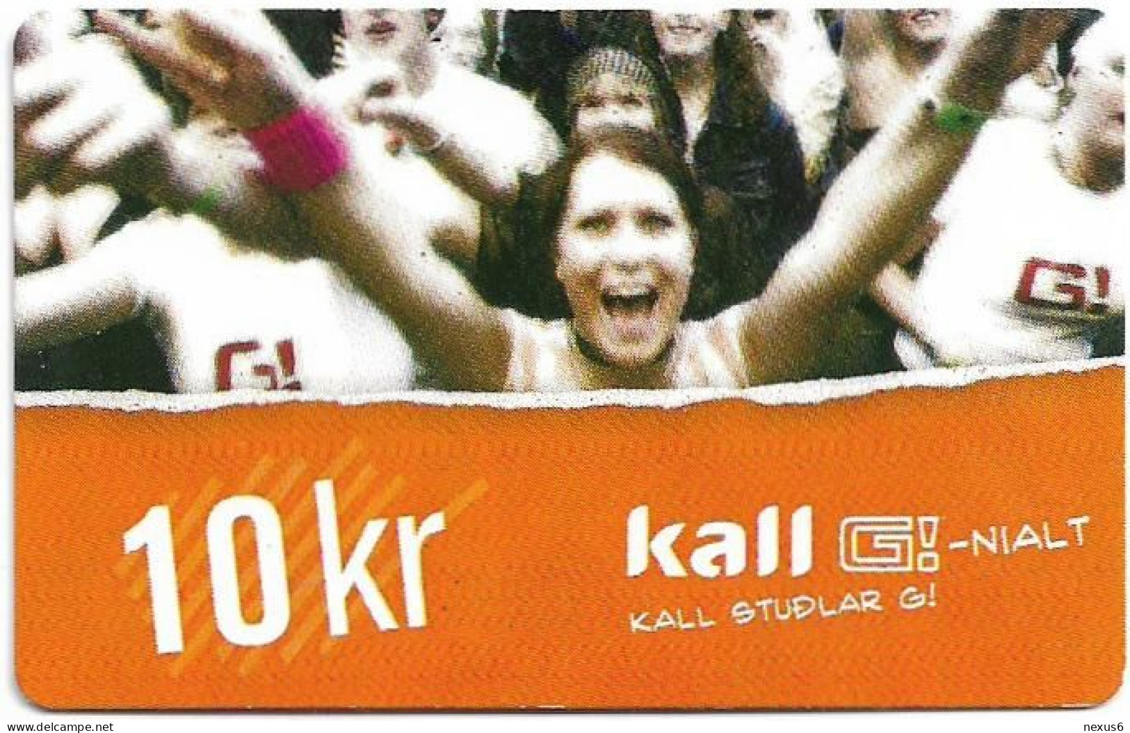 Faroe - Kall - Studlar, Exp.01.08.2005, GSM Refill 10Kr, Used - Faroe Islands