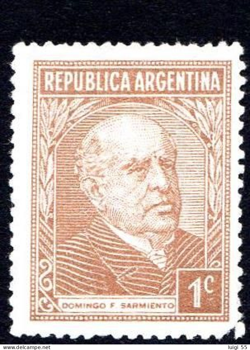 Argentina - 1935 - Faustino Sarmiento - Usato - Usati