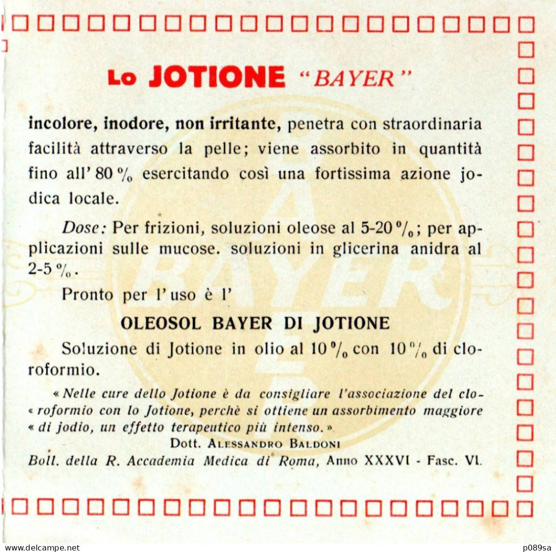 CALENDARIO FARMACEUTICO 1922 - ADALINA BAYER - Petit Format : 1921-40