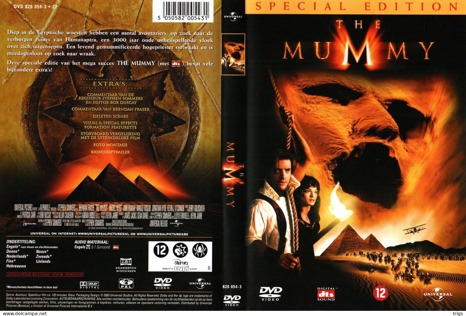 DVD - The Mummy - Action, Aventure