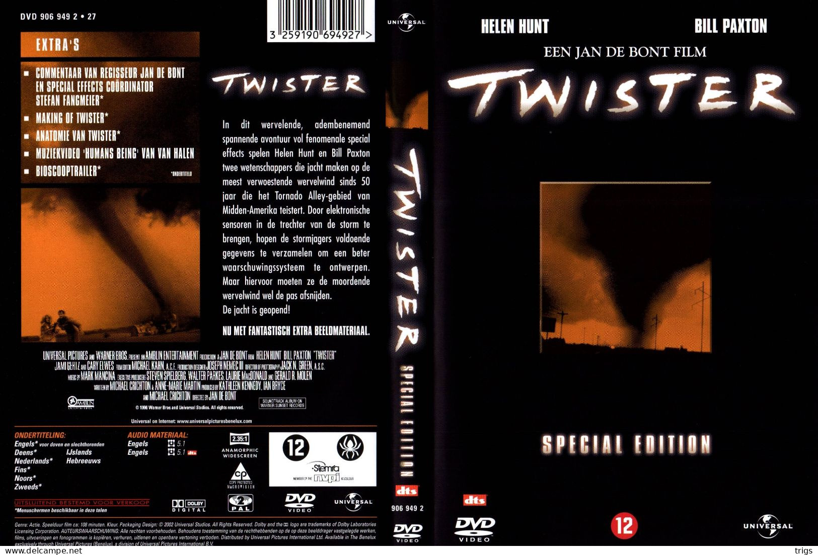 DVD - Twister - Action, Aventure