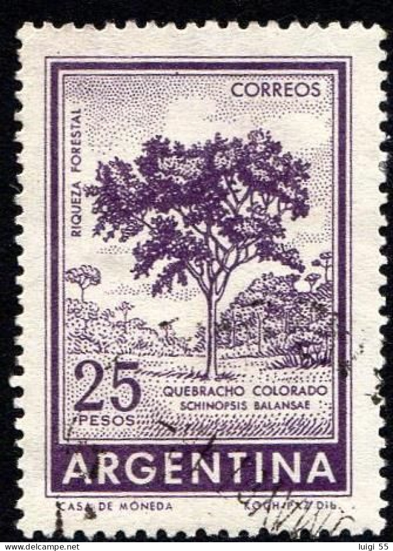 Argentina - Ricchezza Della Foresta - 25 Pesos - Usato - Usati