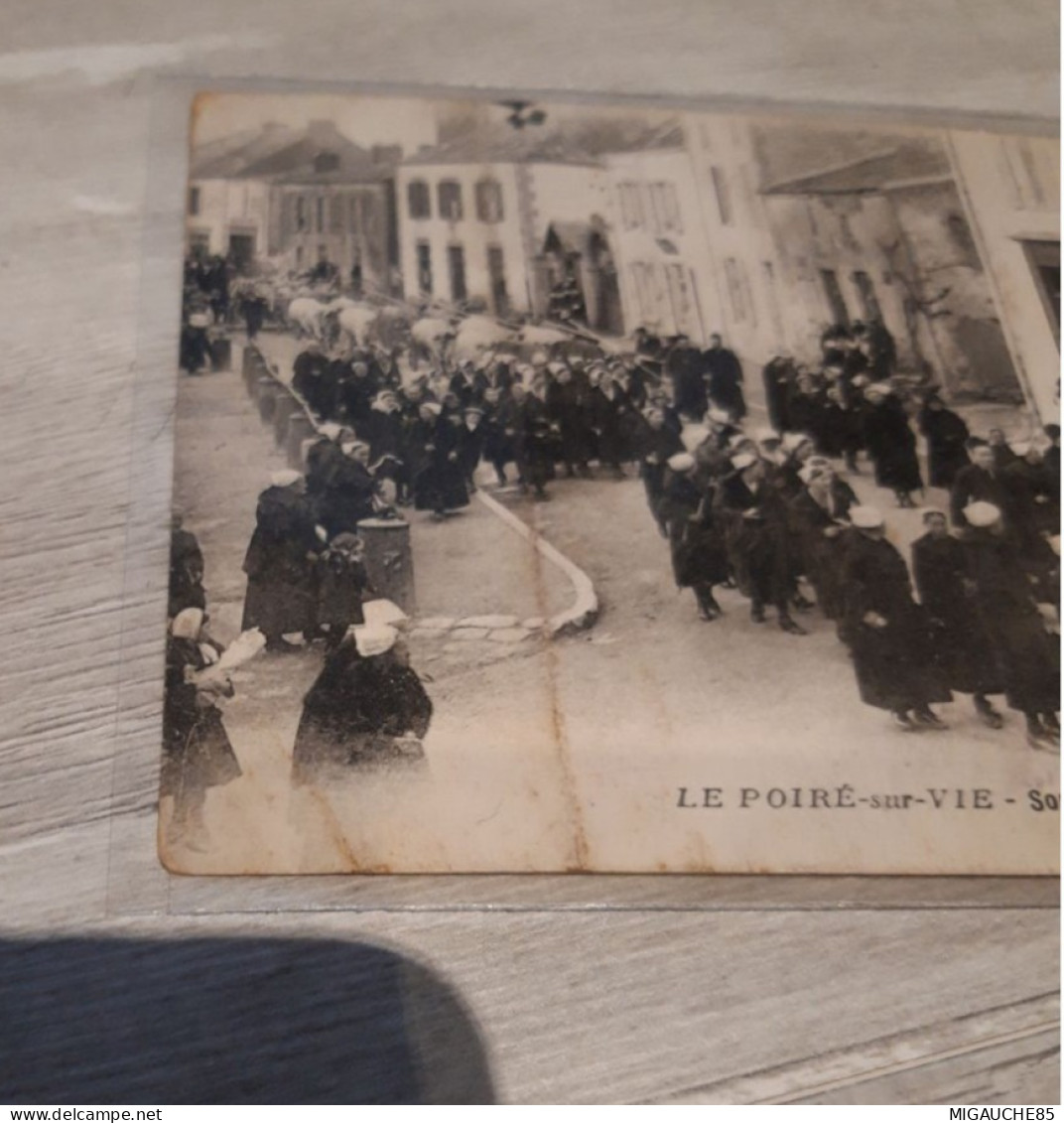 Carte  Postale   LE Poiré -sur VIE   Souvenir Du Jubilé 1926 - Poiré-sur-Vie