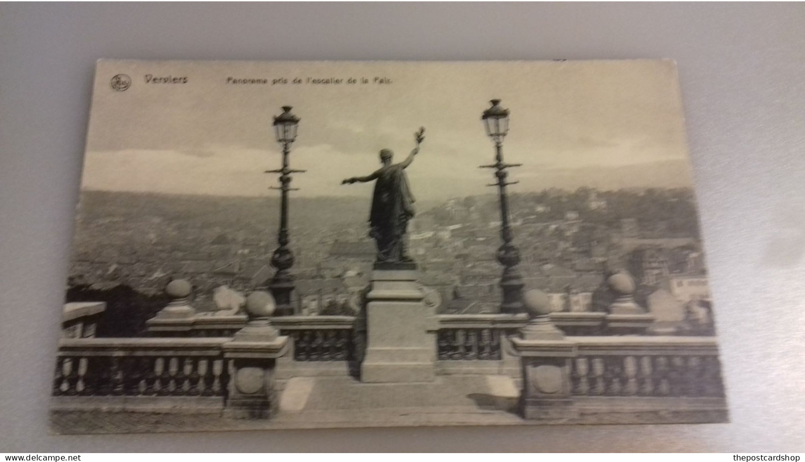 BELGIQUE - LIEGE - VERVIERS  Panorama Pris De L'Escalier De La Paix UNUSED - Verviers