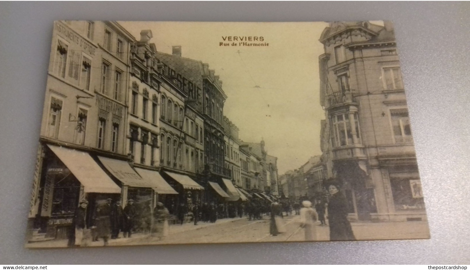 BELGIQUE - LIEGE VERVIER Verviers - Rue De L'Harmonie GOOD POSTMARK & SORTING POSTMARK STAMP 248 IN A CIRCLE - Verviers