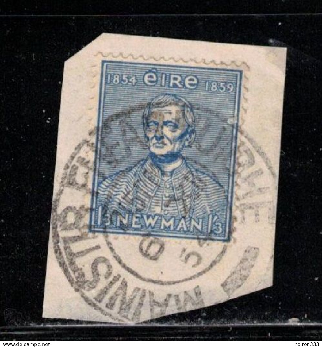 IRELAND Scott # 154 Used On Piece - John Henry Cardinal Newman - Used Stamps