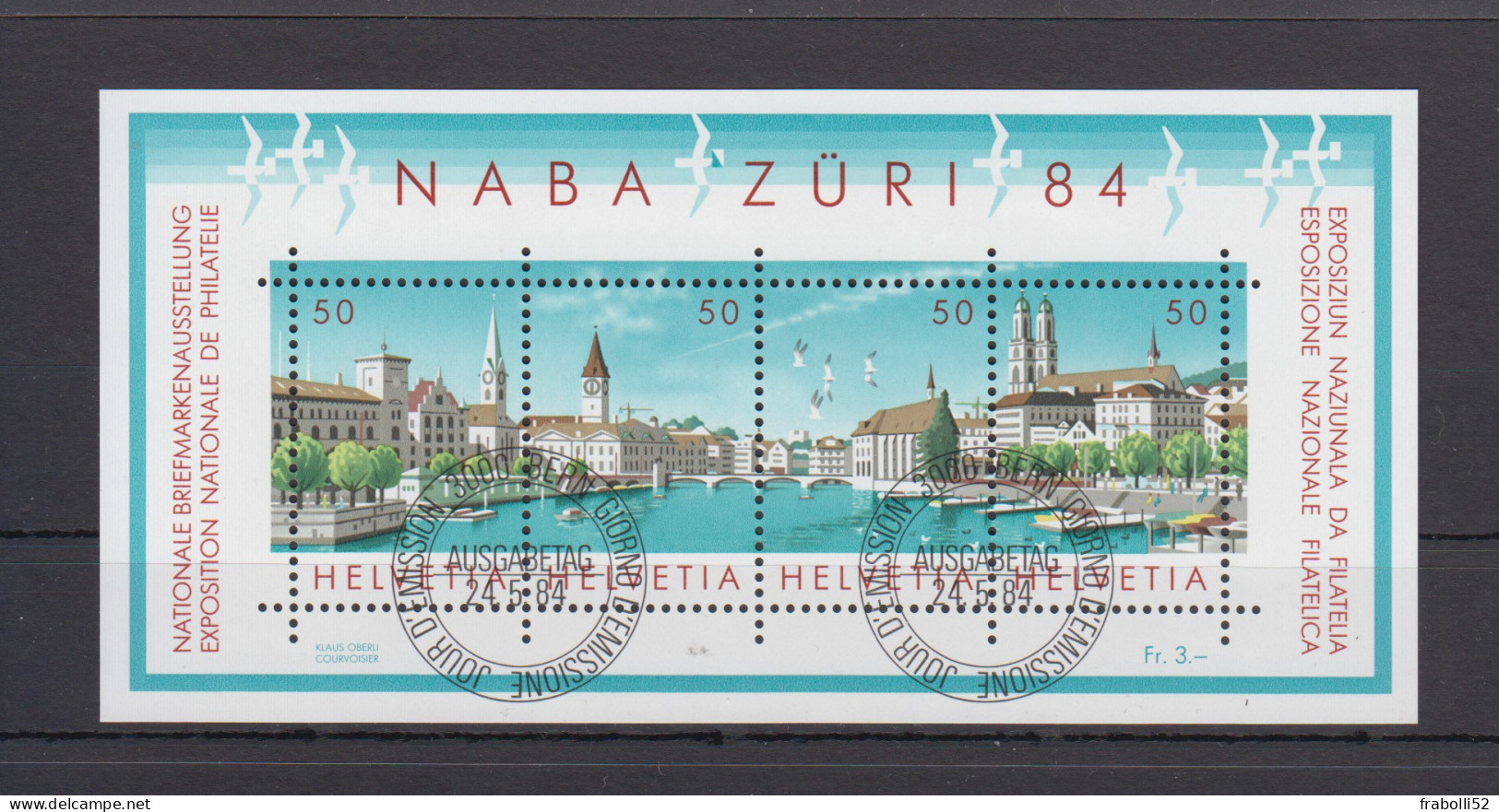 Svizzera Usati: Annata 1984 Completa Lusso - Usati