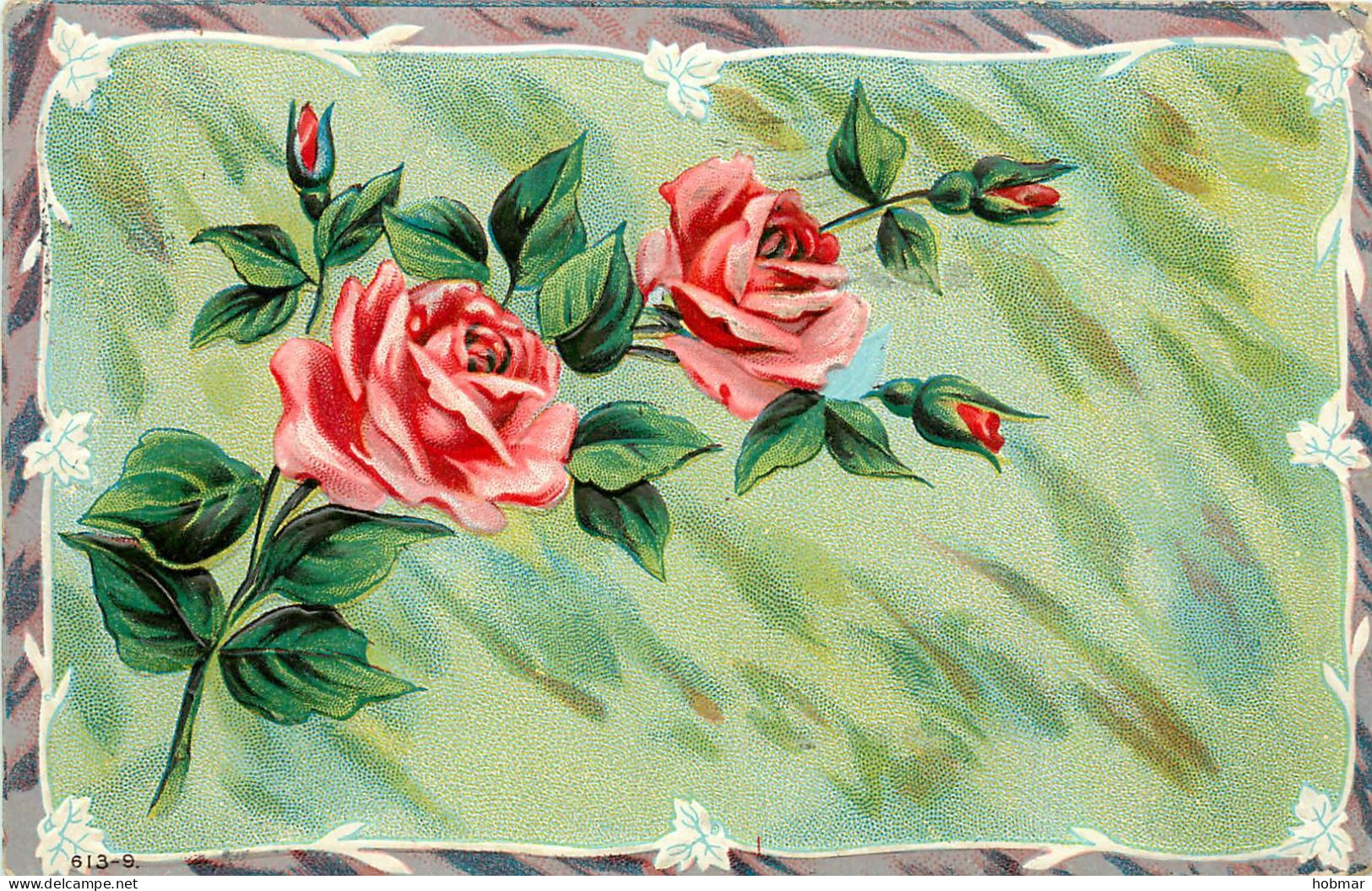 U.S. Celebrations 5 Relief/embossed Card Vintage - Colecciones Y Lotes