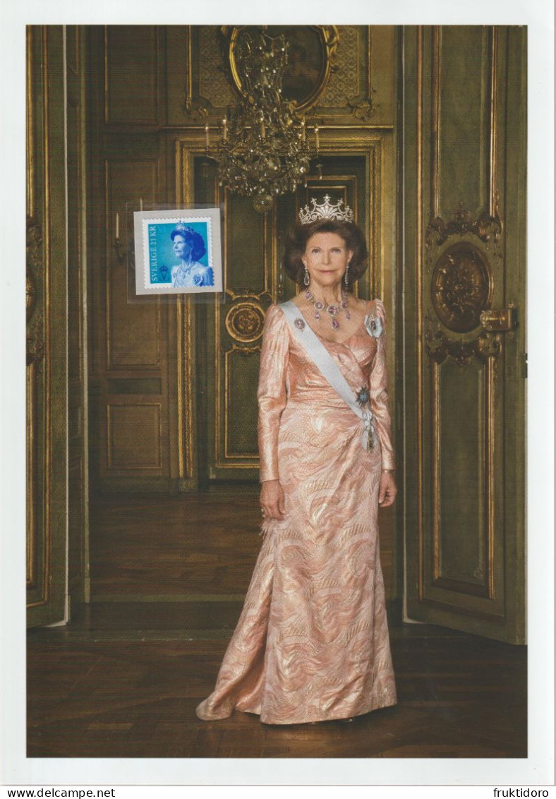 Sweden Collector's Sheet Mi 3167 Queen Silvia * * - Briefe U. Dokumente