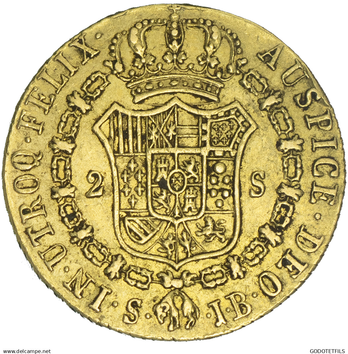 Espagne-Ferdinand VII-2 Escudos 1832 Madrid - Collections