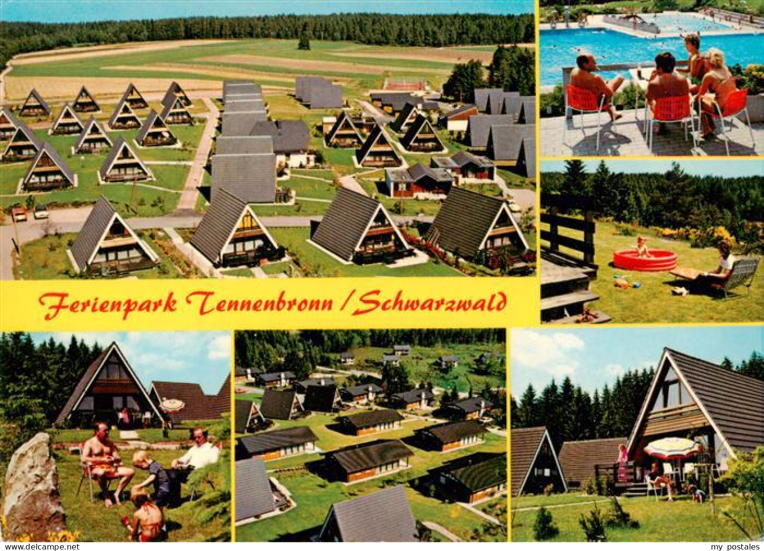 73941443 Tennenbronn Ferienpark Tennenbronn Schwimmbad Bungalows - Schramberg