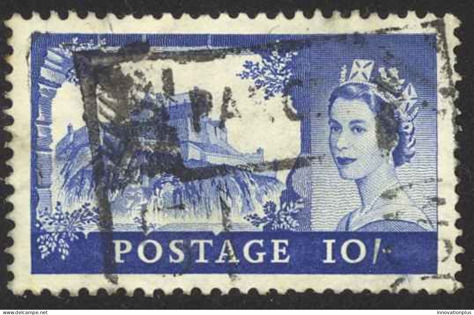 Great Britain Sc# 311 Used (a) 1955 Queen Elizabeth II - Usati