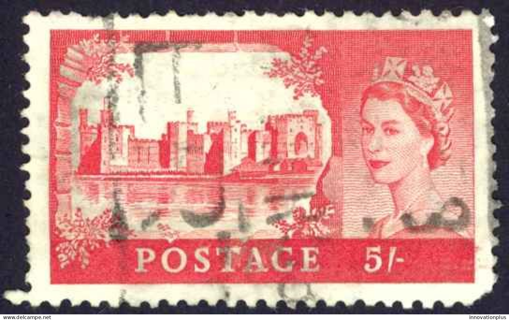 Great Britain Sc# 310 Used (a) 1955 Castle - Usati