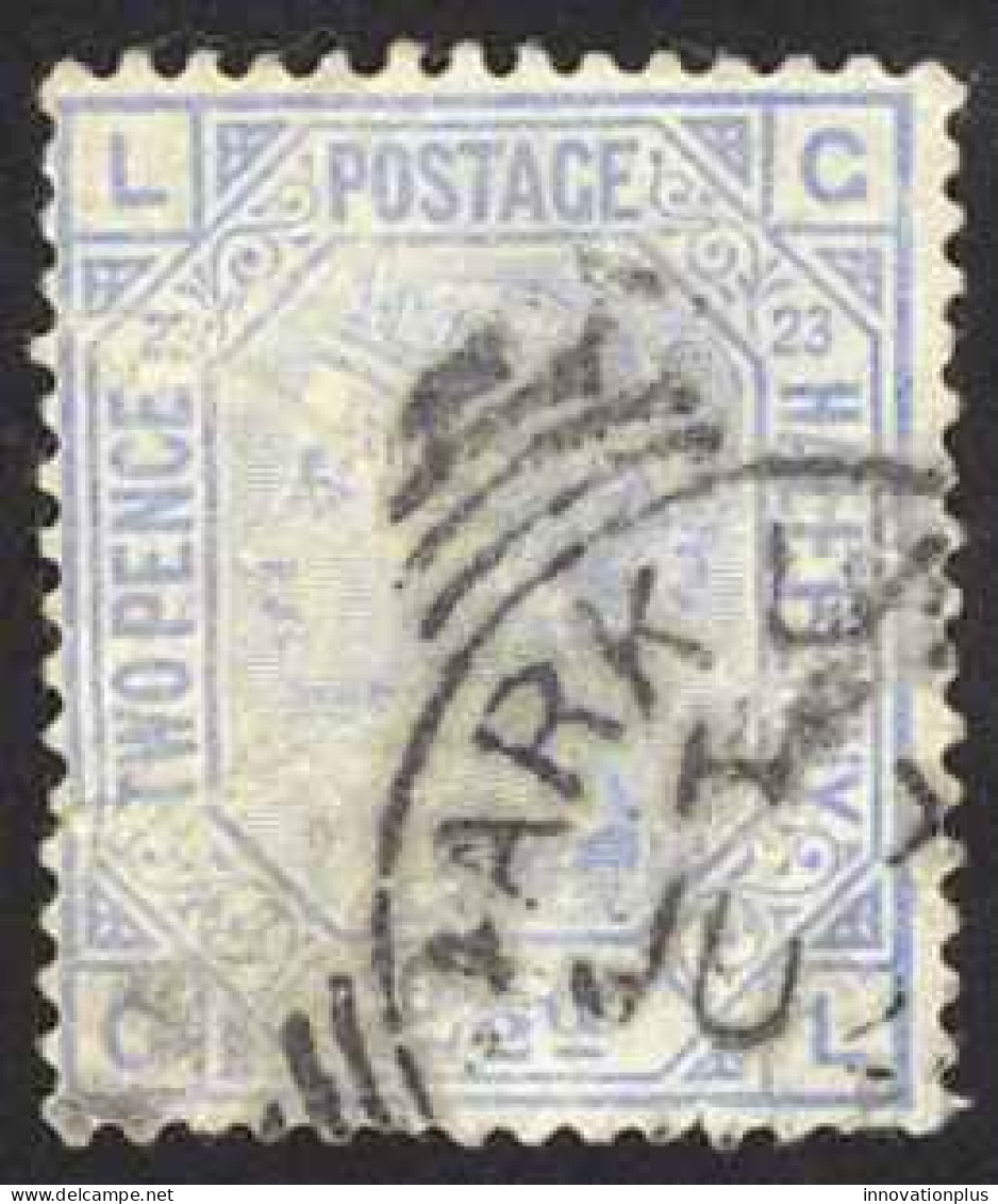 Great Britain Sc# 82 SG# 157 (Plate 23) Used 1881 2½p Ultra Queen Victoria - Ungebraucht