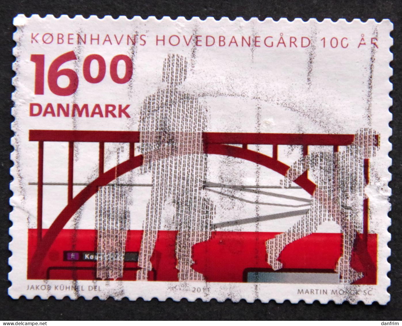 Denmark 2011 Copenhagen Central Station 100 Years    Minr.1672 A    (O)  ( Lot B 2196 ) - Used Stamps