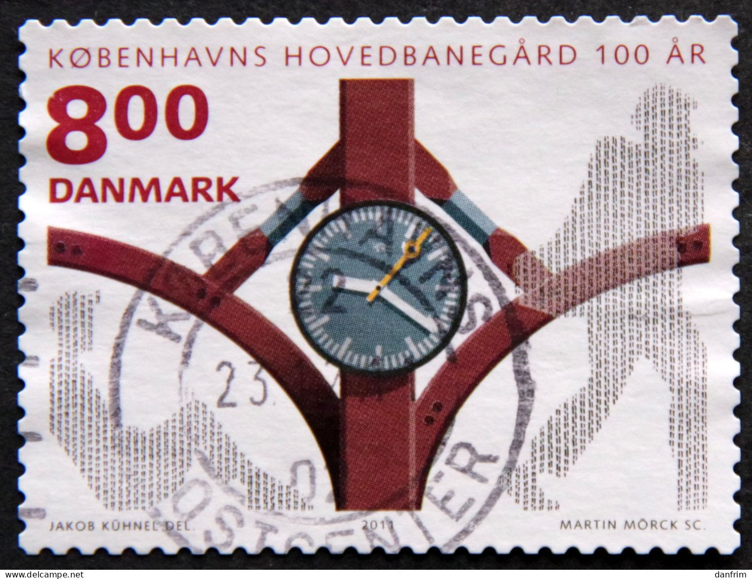 Denmark 2011 Copenhagen Central Station 100 Years  Minr.1670C     (O)  ( Lot B 2223 ) - Used Stamps