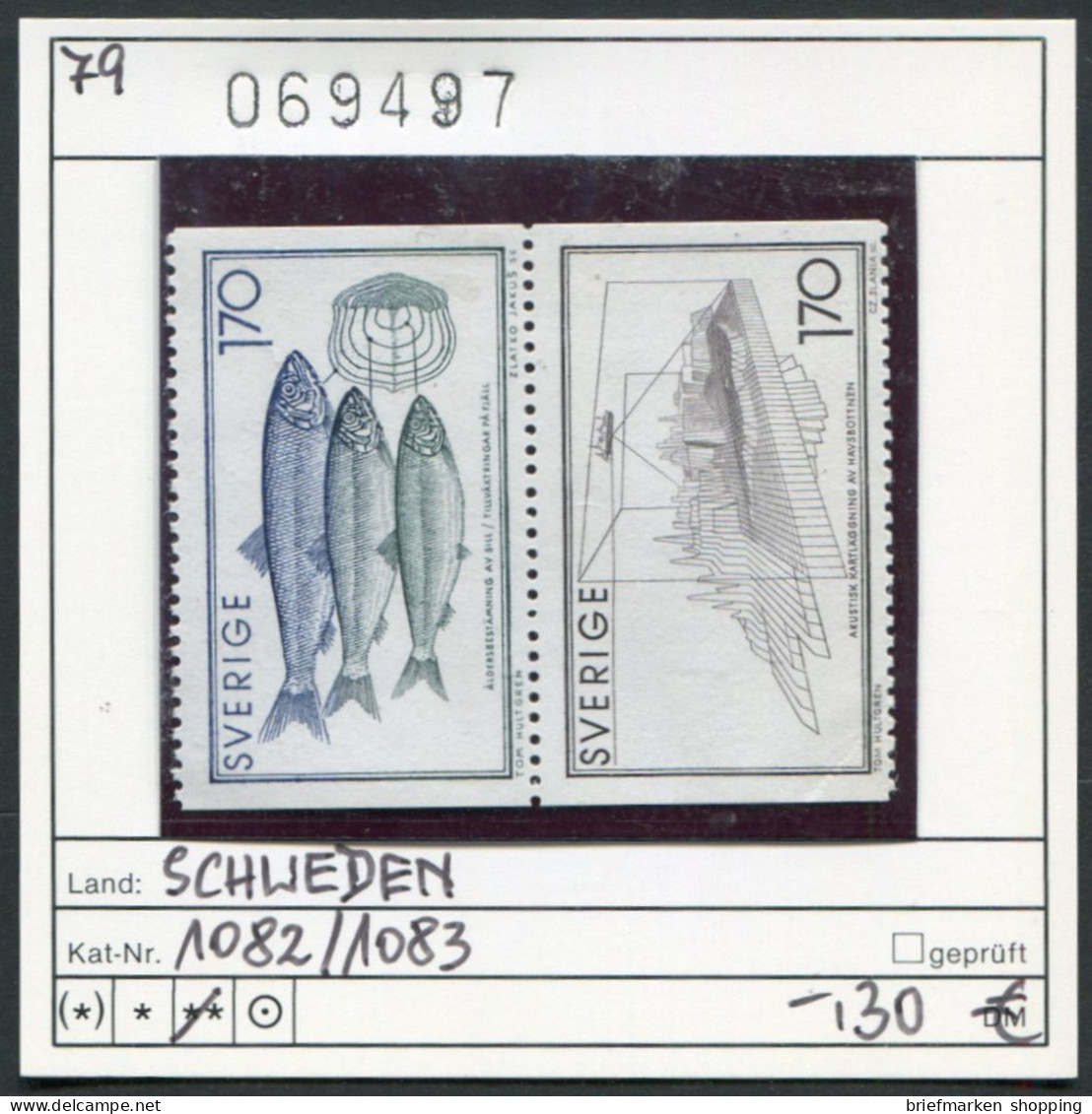 Schweden 1979 - Sweden 1979 - Suède 1979 , Michel 1082/1083  - ** Mnh Neuf Postfris - Blocks & Sheetlets