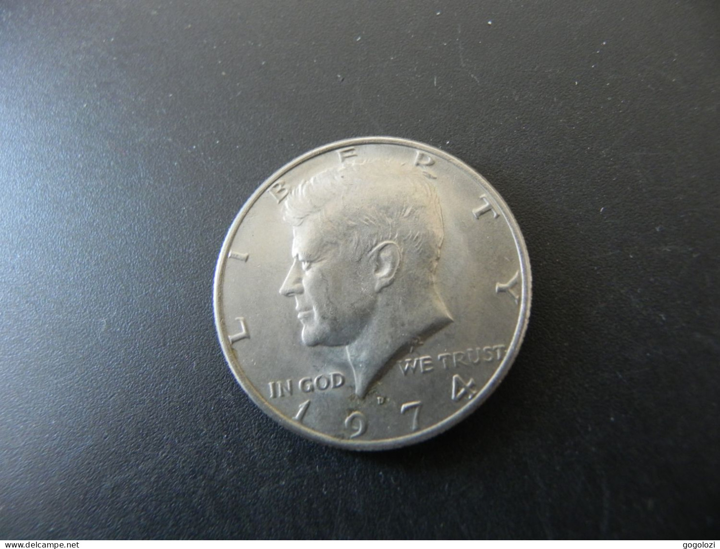 USA 1/2 Dollar 1974 D Kennedy - 1964-…: Kennedy