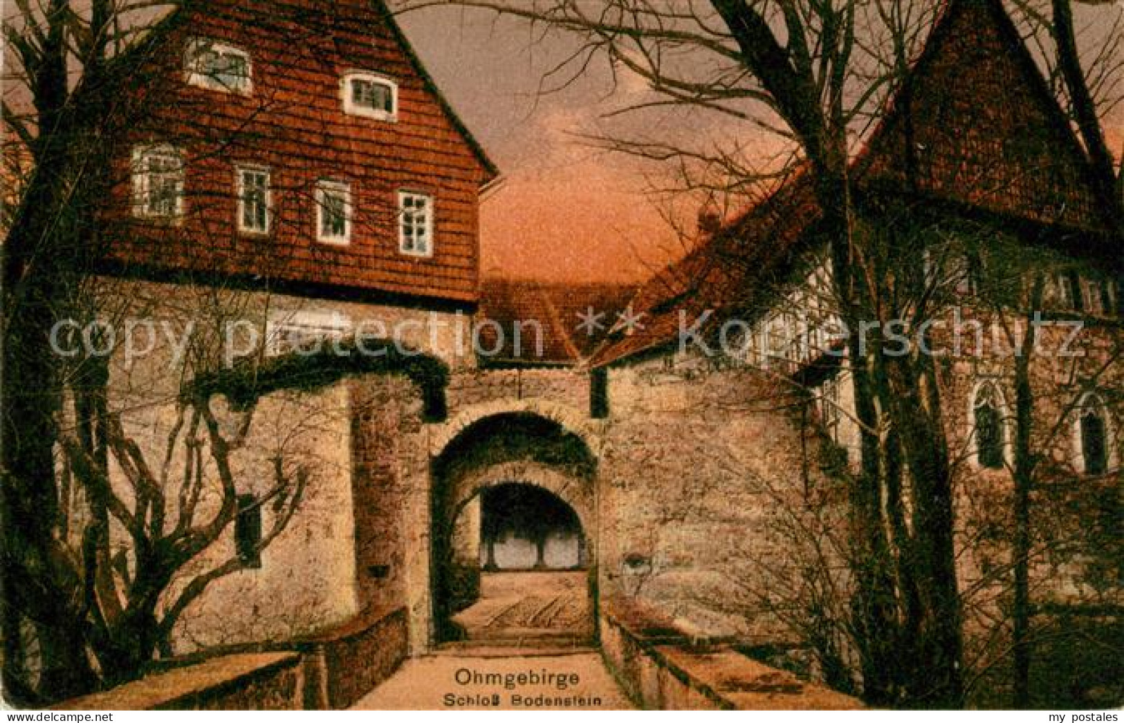 43023734 Wintzingerode Schloss Bodenstein Im Ohmgebirge Wintzingerode - Worbis