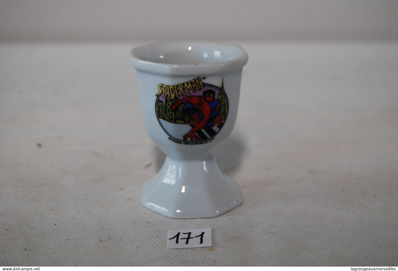 C171 Ancien Coquetier 1995 - Marvel - Spiderman - Egg Cups