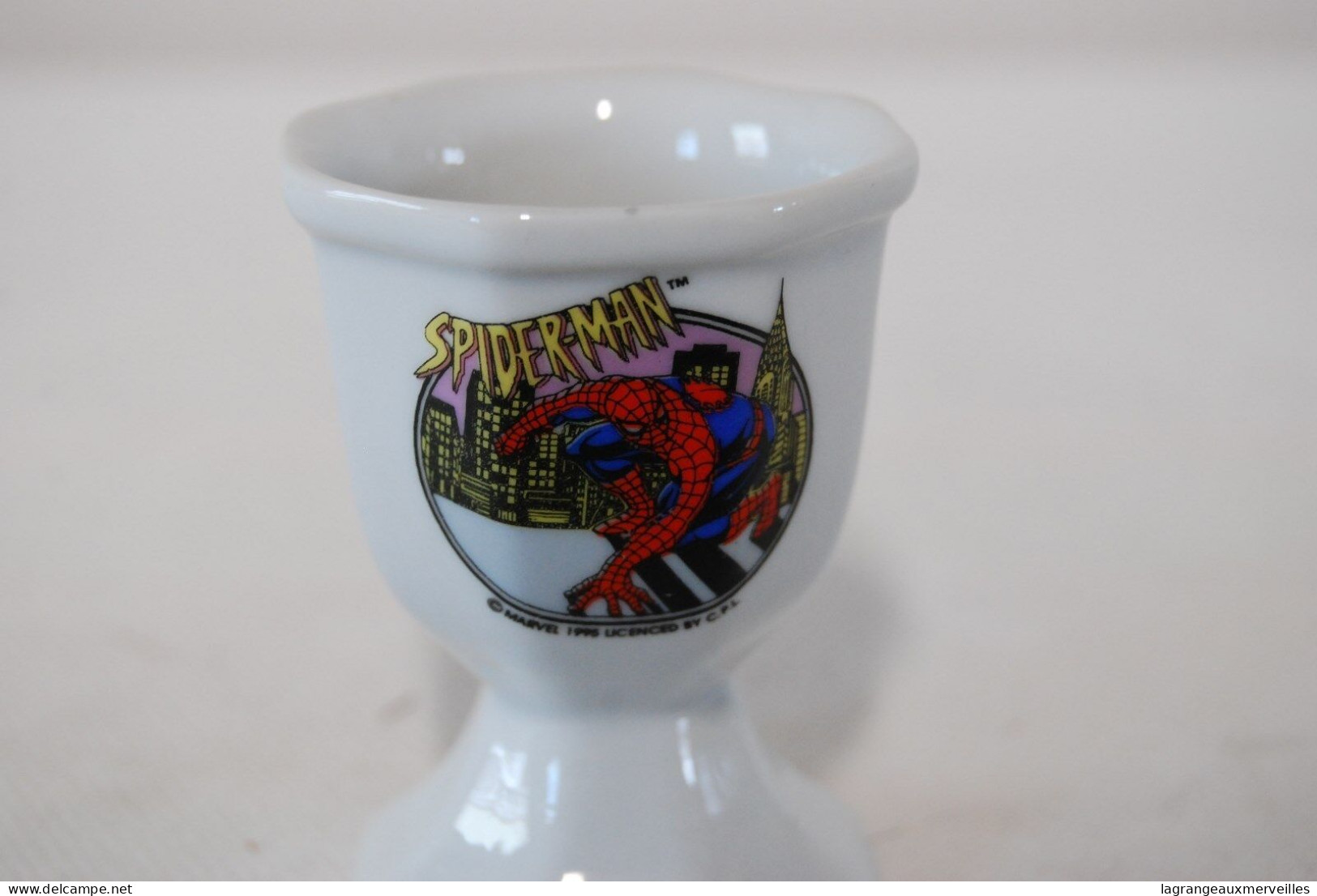 C171 Ancien Coquetier 1995 - Marvel - Spiderman - Egg Cups