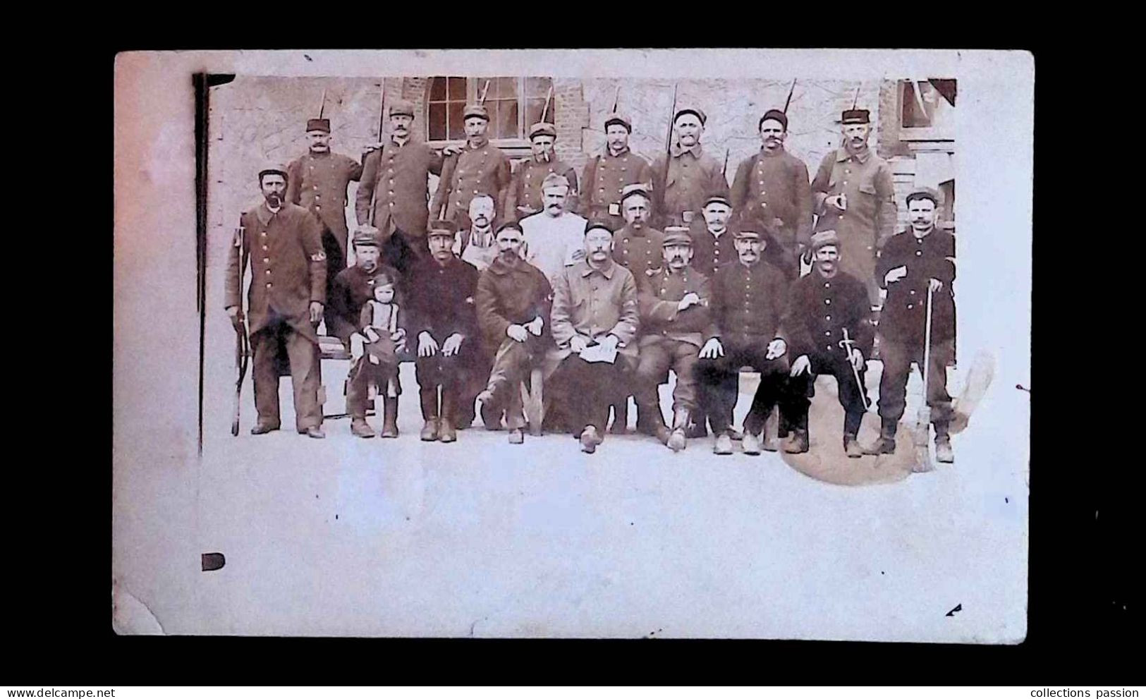 Cp, Carte Photo, écrite D'Epernay 1915, 51, Militaria, Militaires - Personen