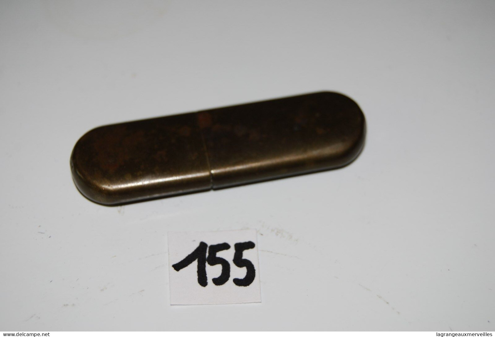 C155 Ancien Briquet En Métal - Vintage - Other & Unclassified