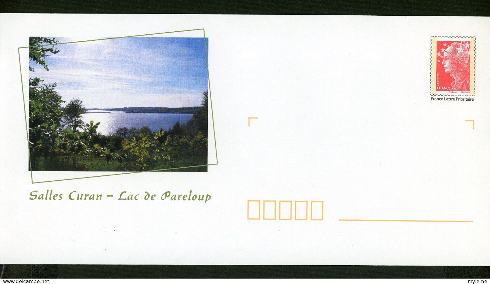 AC14-1 France PAP Timbre N° 4230  Visuel Salles Curan Lac De Pareloup - PAP: Aufdrucke/Beaujard