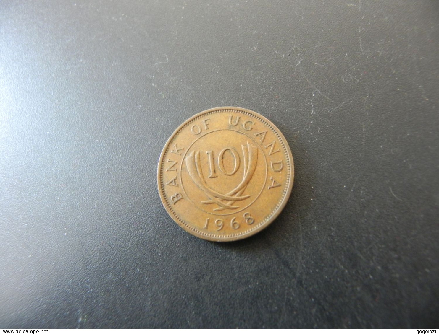 Uganda 10 Cents 1968 - Oeganda