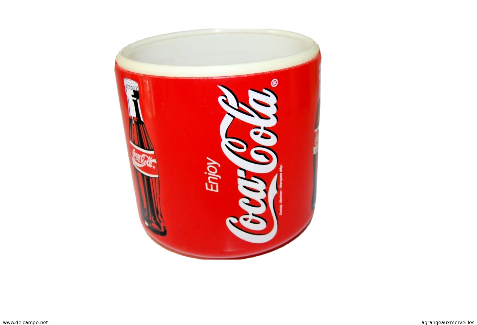 E2 Authentique Ancienne Glacière - Coca Cola - Seau à Glace - Huishoudartikelen