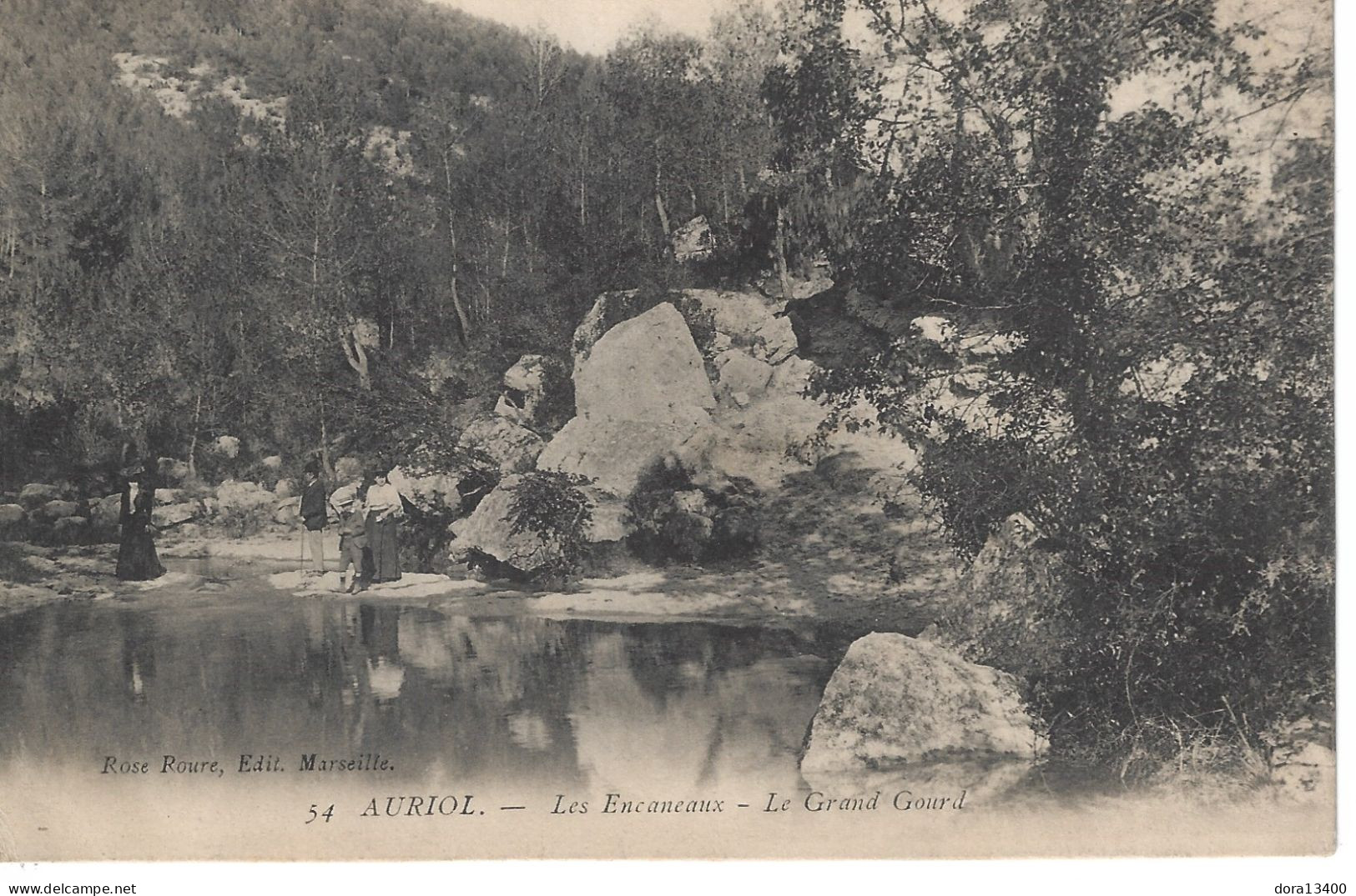 CPA13- AURIOL- Les Encaneaux- Le Grand Gourd - Auriol